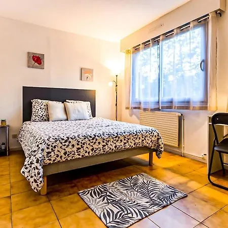 Apartamento * Le St-eloi *1 Chambre, Parking, Wifi, Jardin* Montpellier
